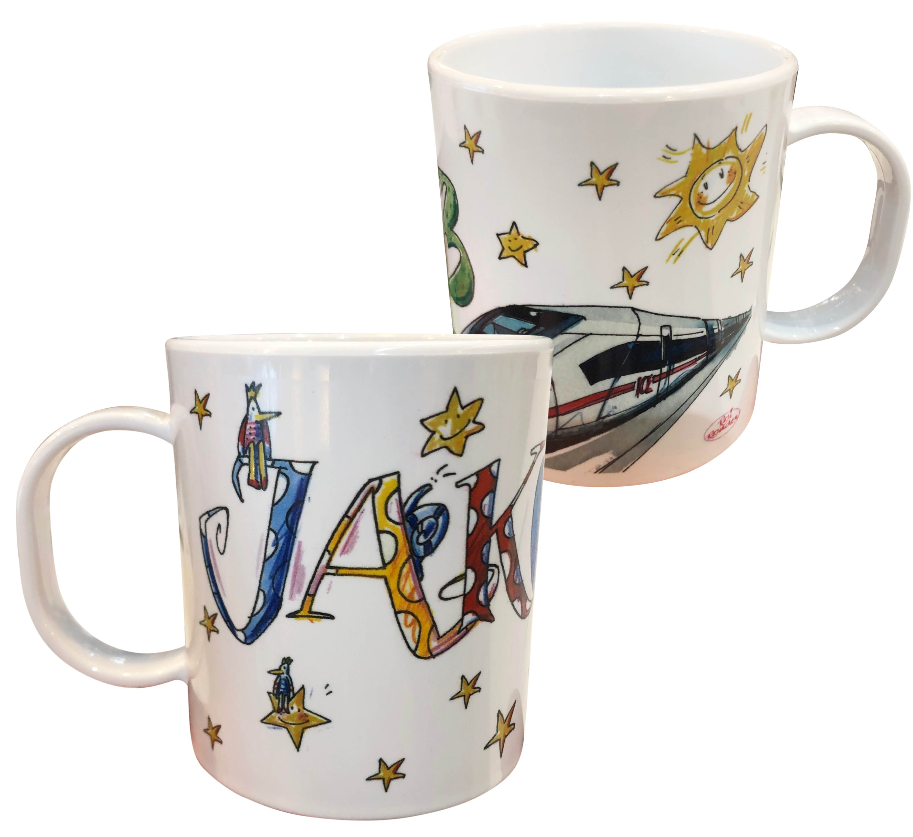 Kindertasse ICE, Kunststoff 