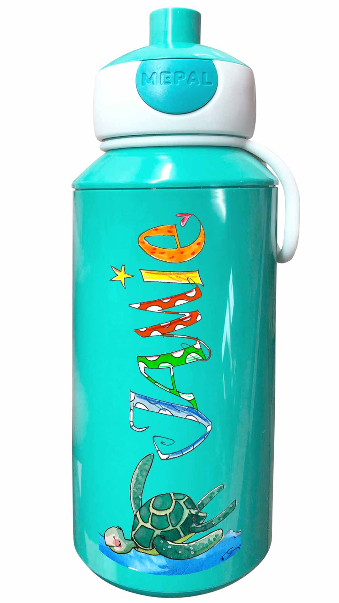 Trinkflasche Popup, Meeresschildkröte