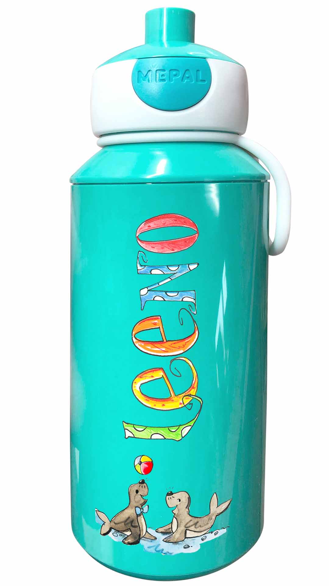 Trinkflasche Popup, Robben