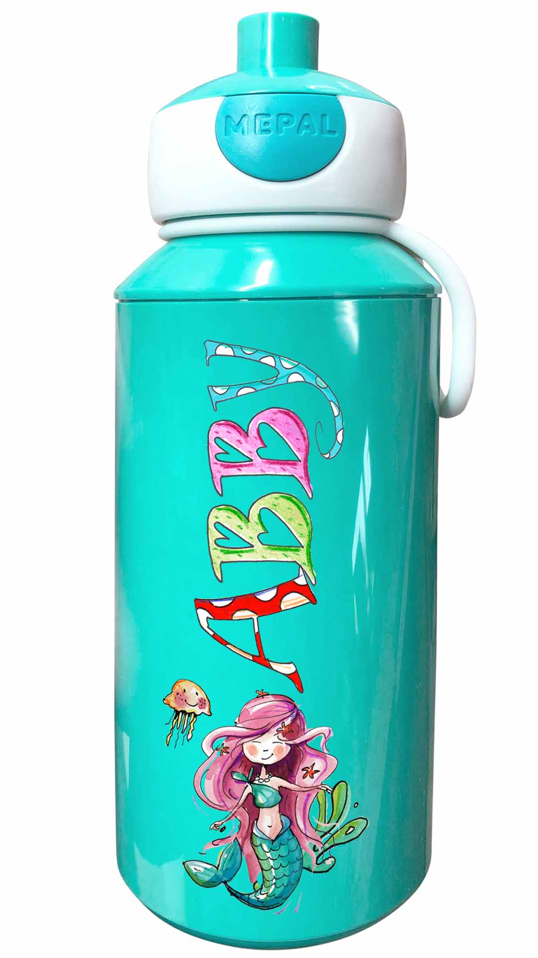 Trinkflasche Popup, Meerjungfrau
