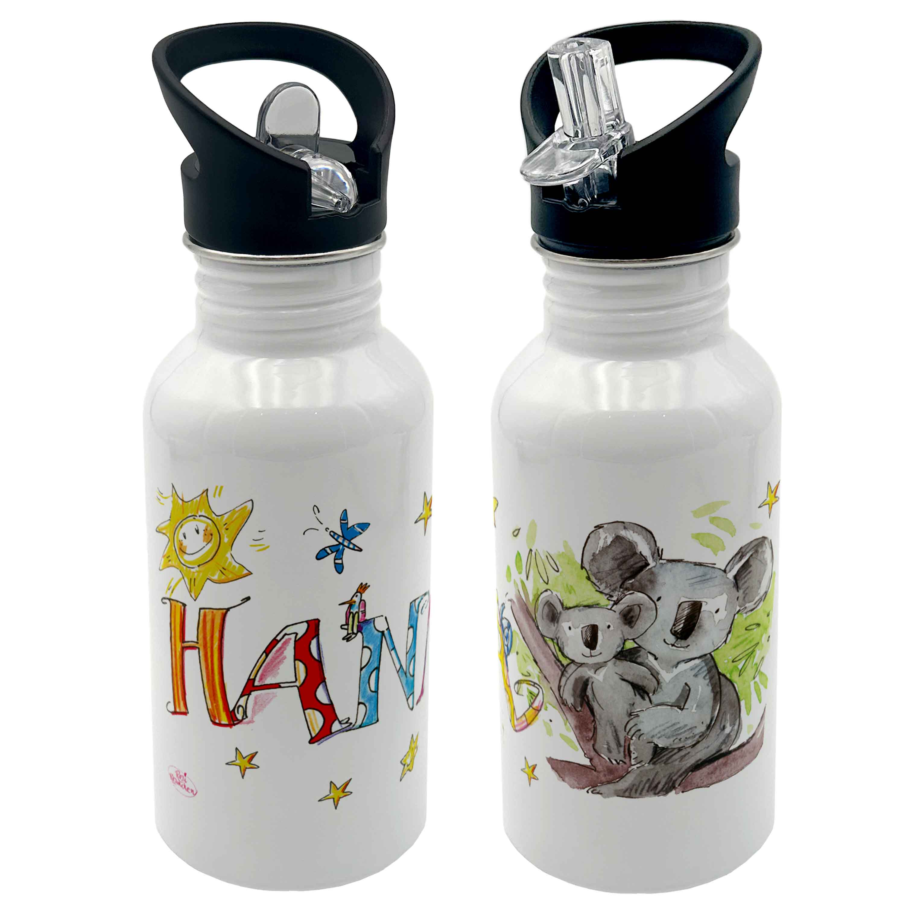Edelstahl Trinkflasche  Koala