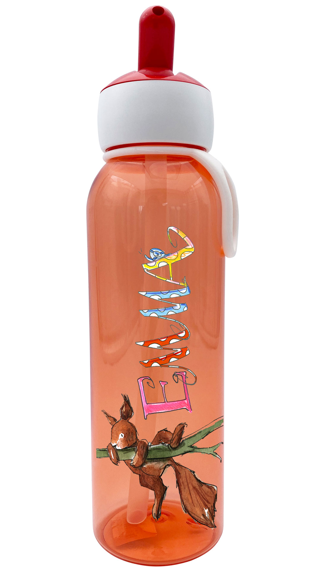 Trinkflasche Flipup, Eichhörnchen