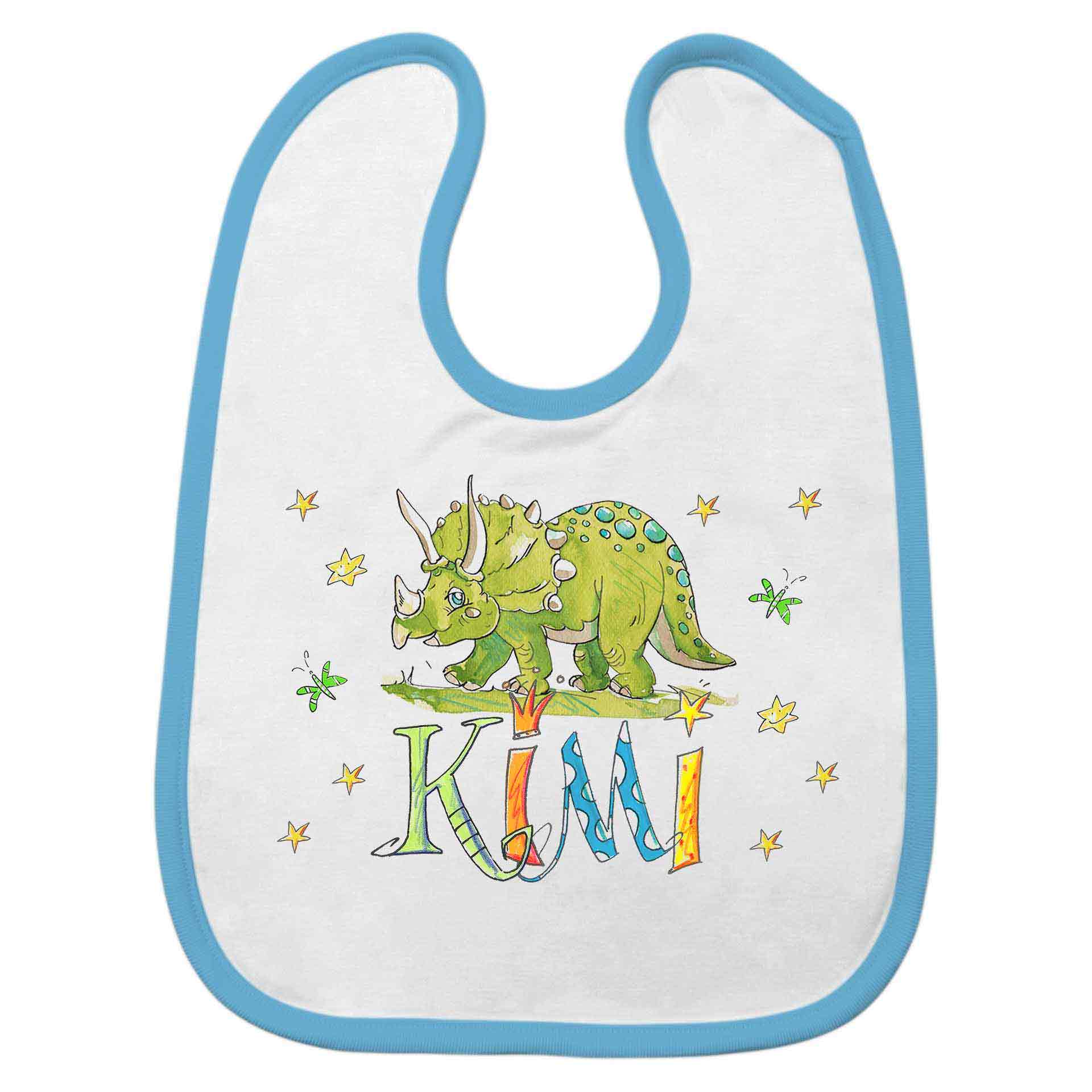 Babylätzchen Triceratops