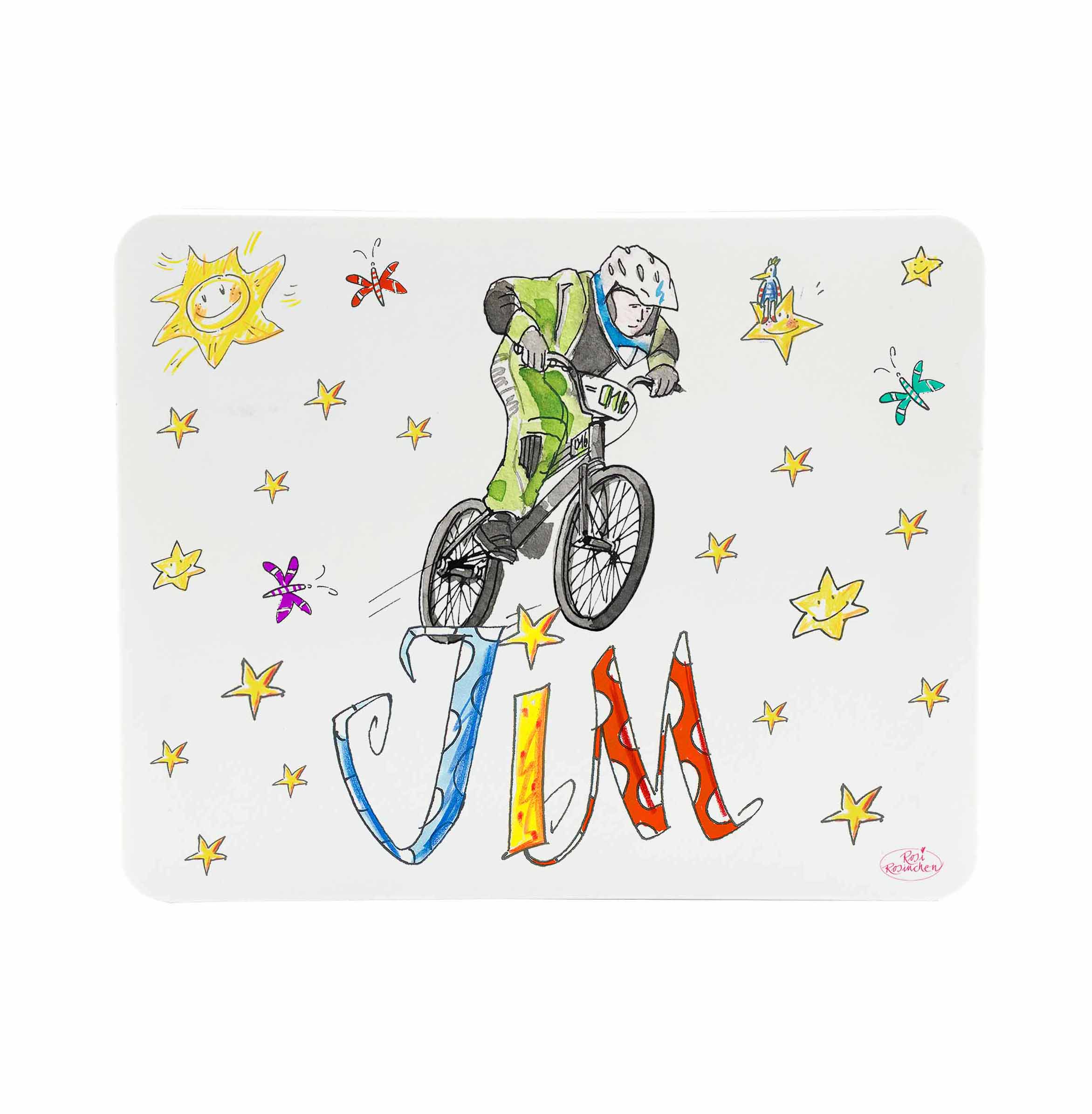 Frühstücksbrettchen Mountainbike BMX