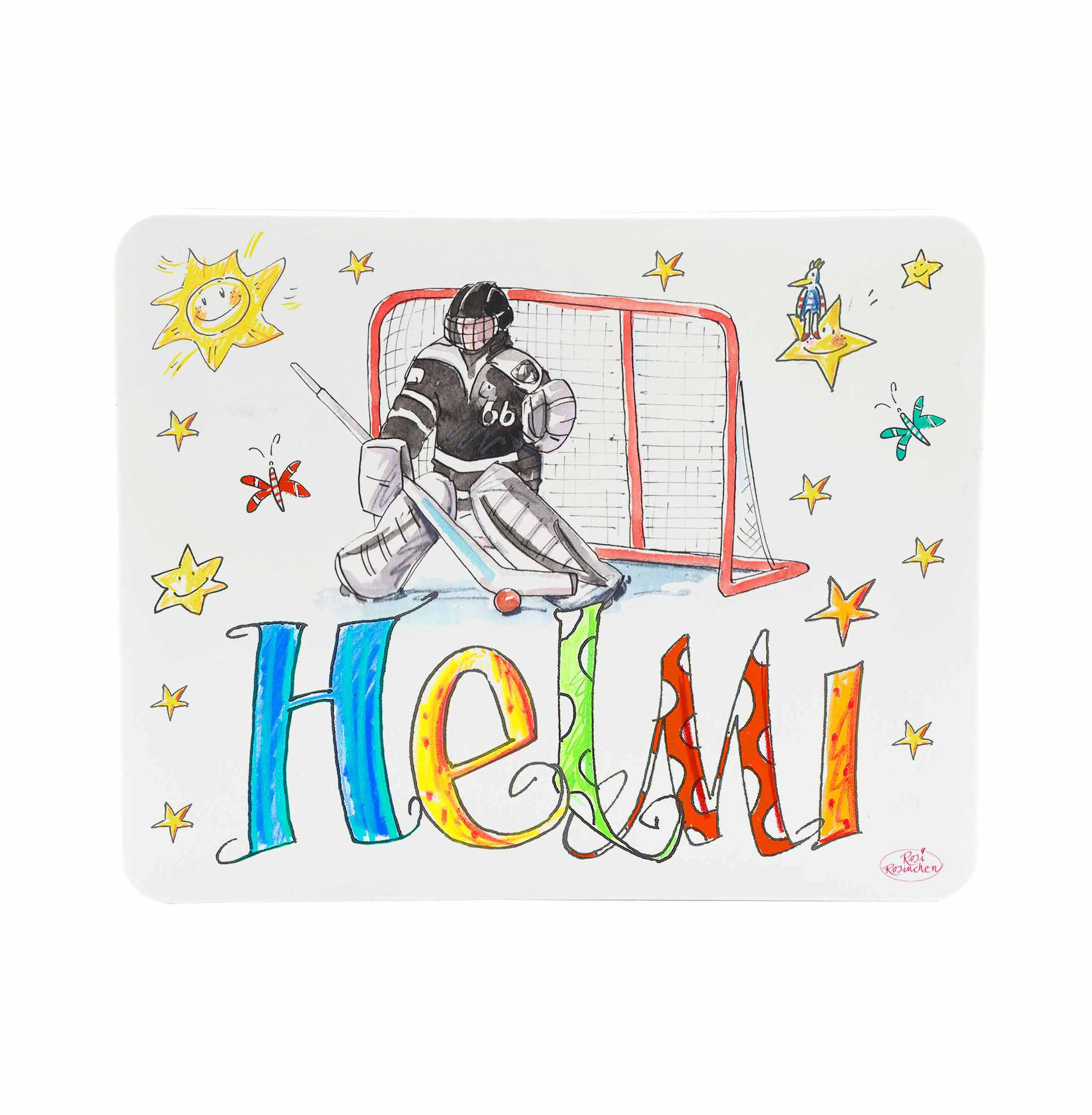 Frühstücksbrettchen Eishockey