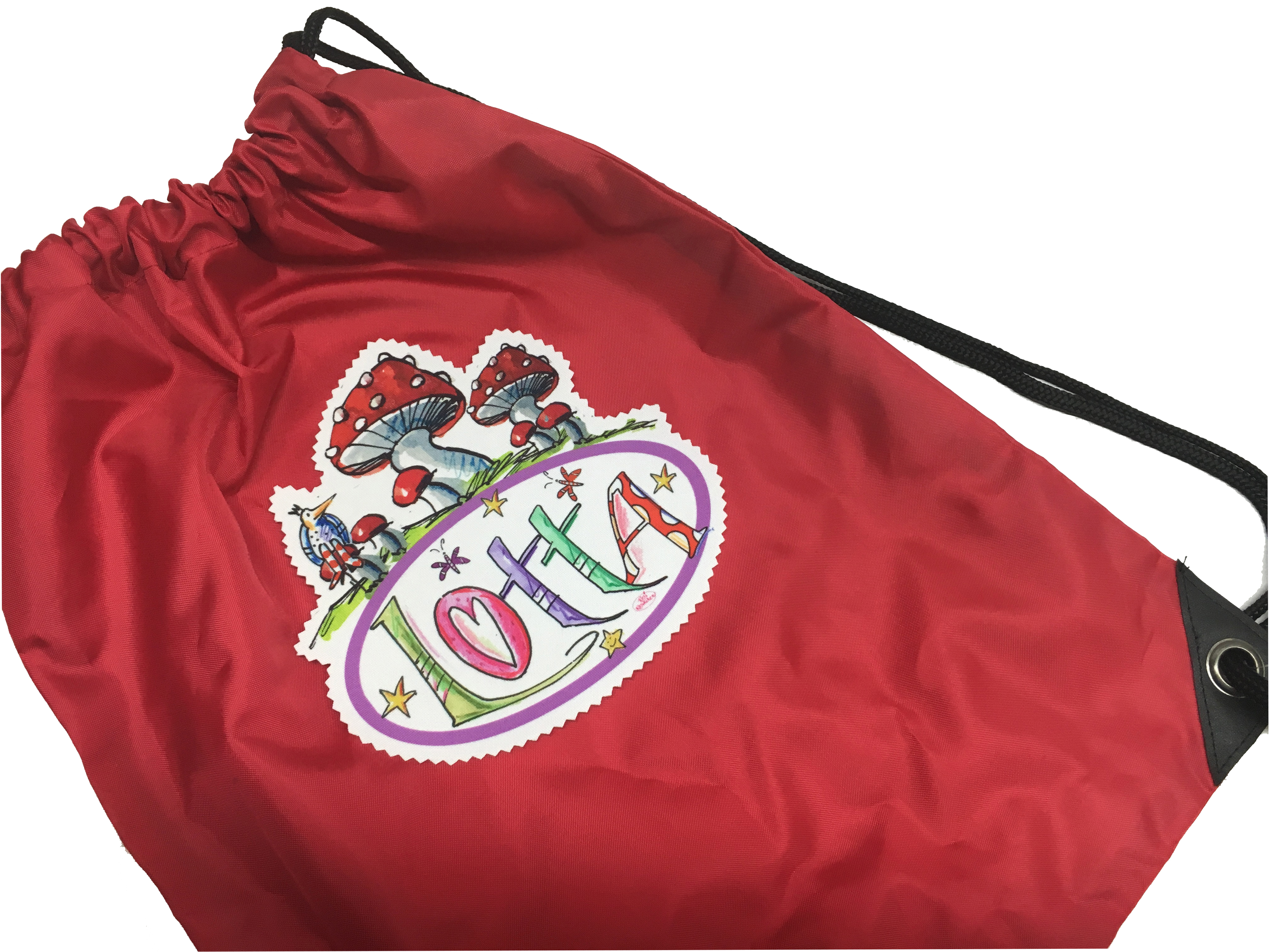 Turnbeutel Glückspilze