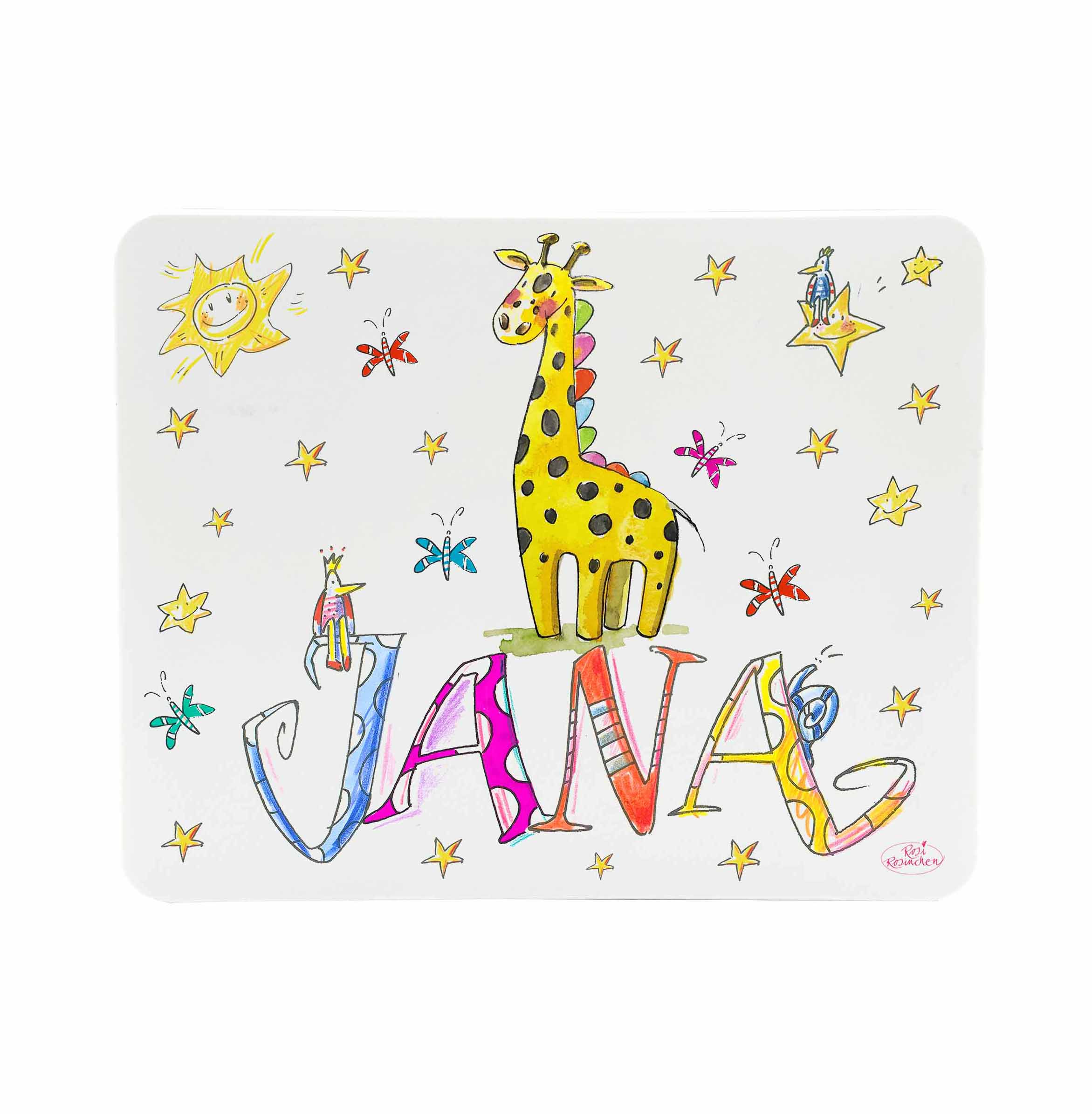 Frühstücksbrettchen Giraffe