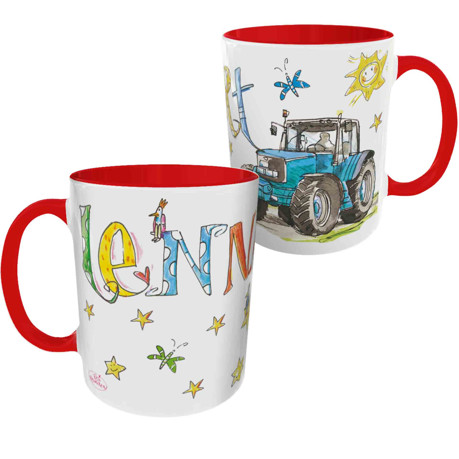 Tasse Trecker4 Rot