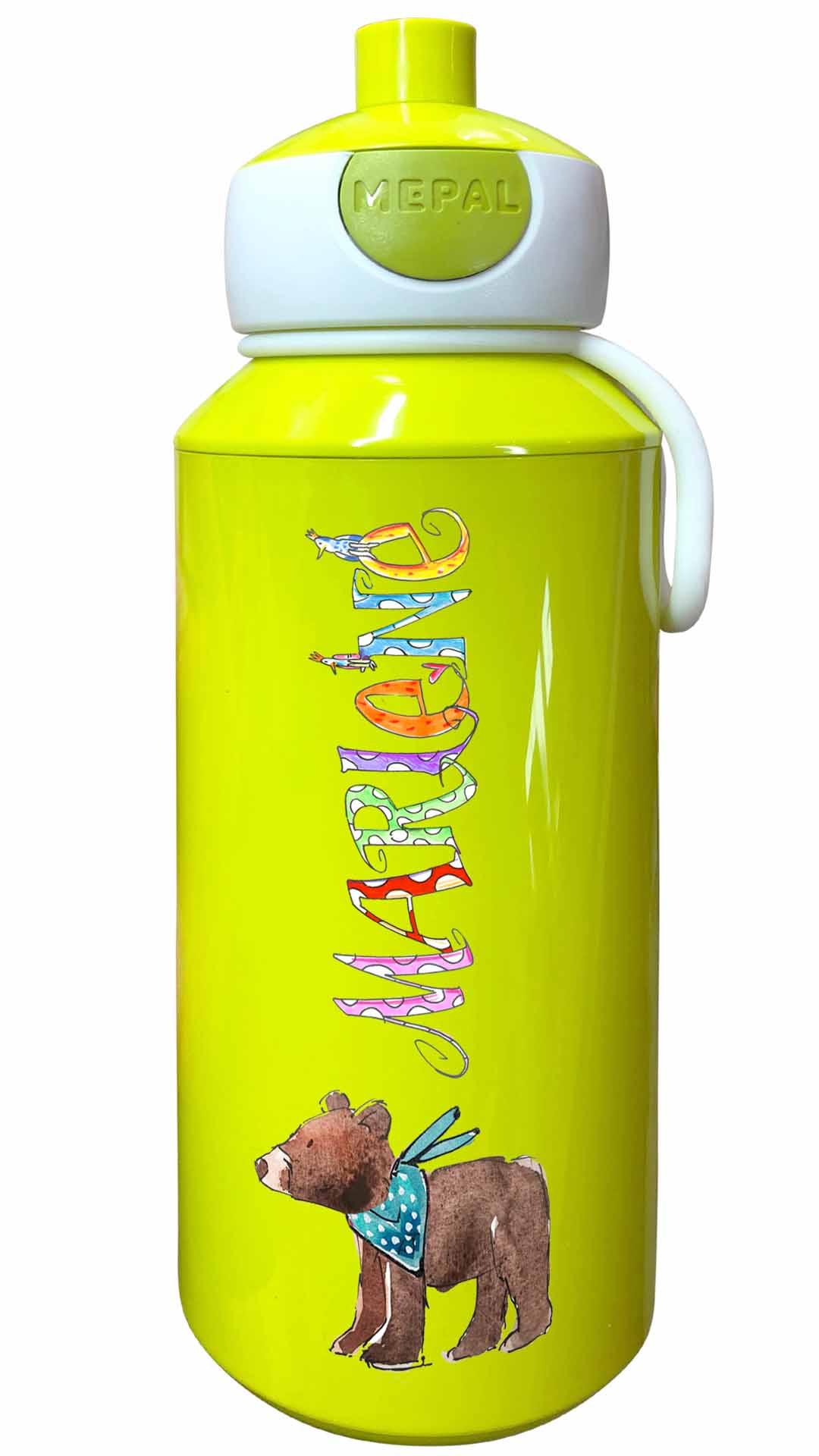 Trinkflasche Popup, Bär2