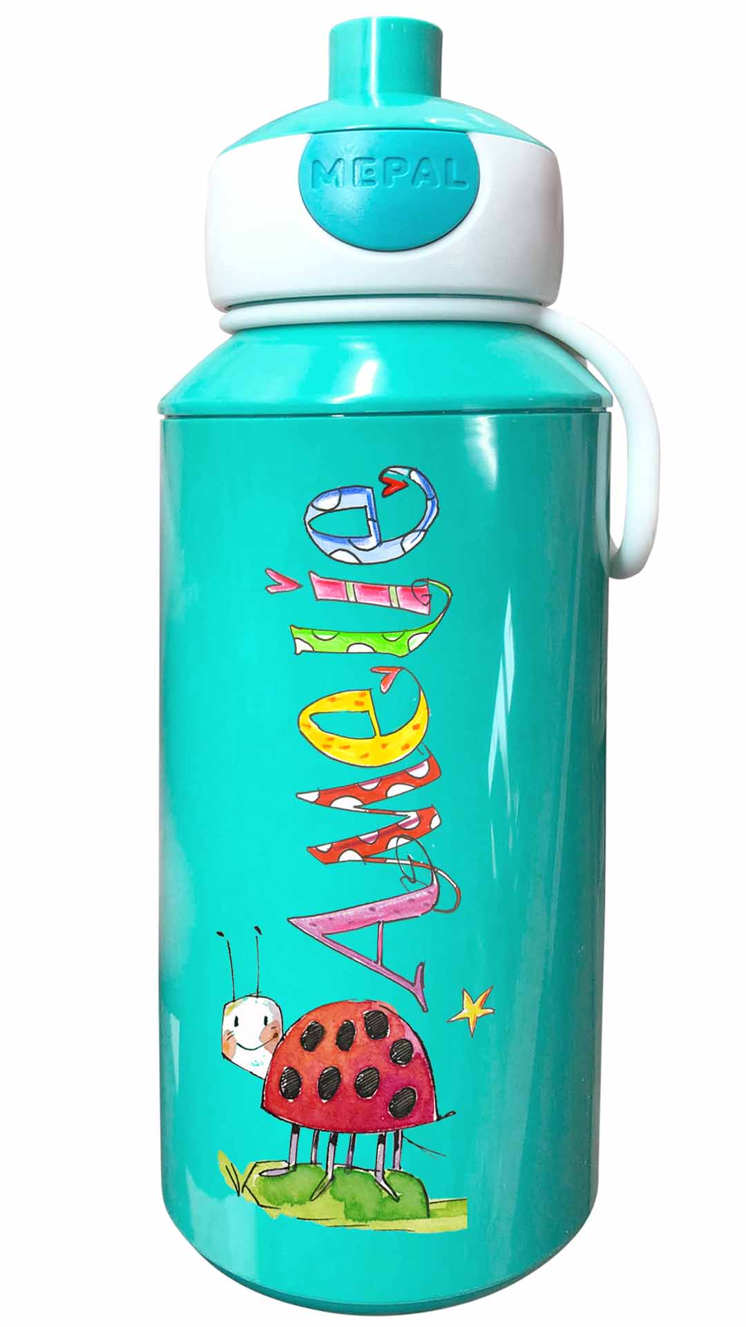 Trinkflasche Popup, Glückskäfer