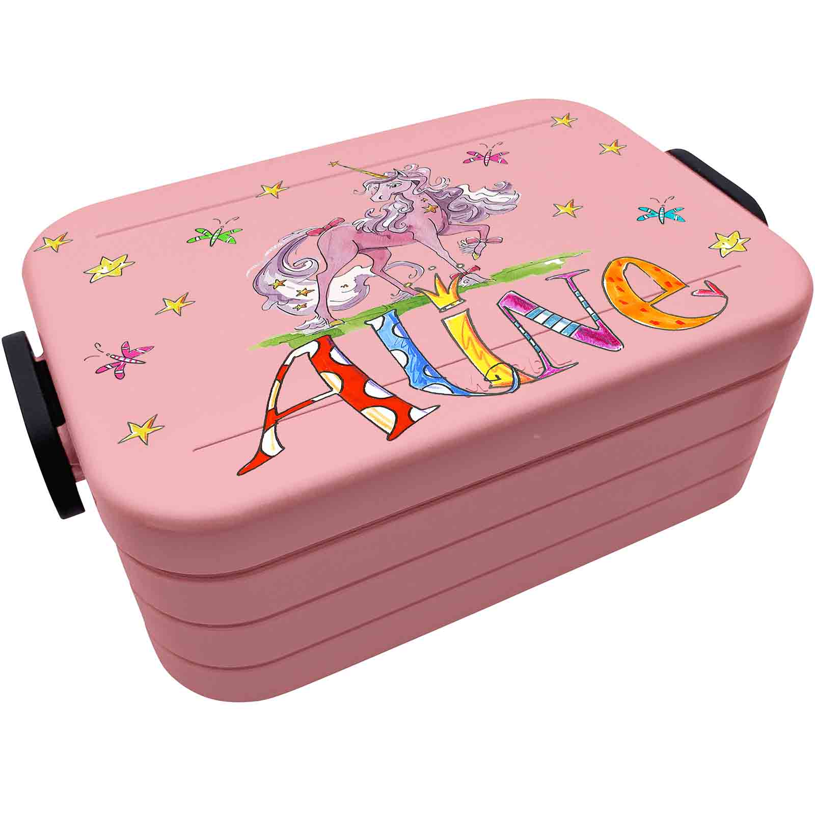 Lunchbox Einhorn rosa