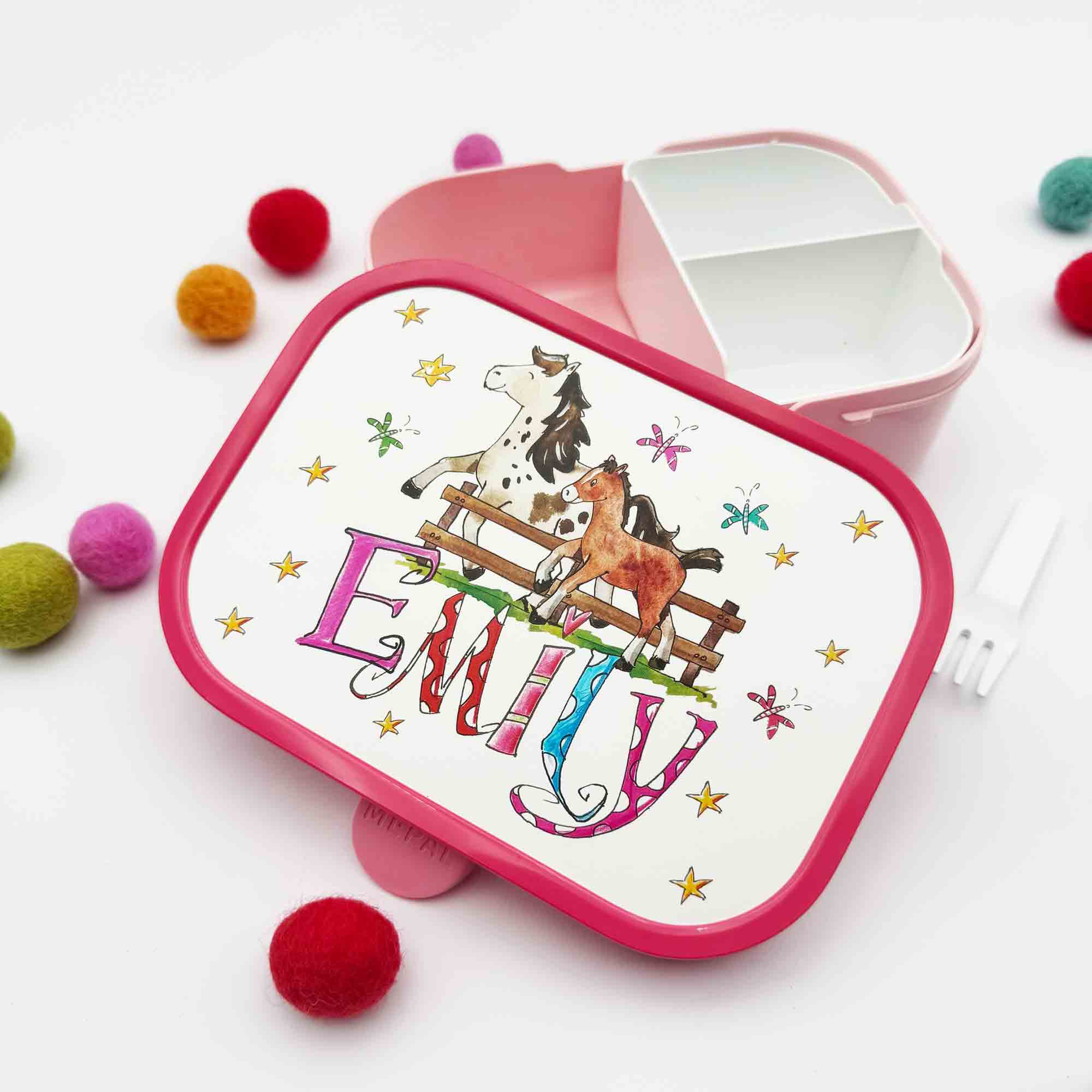 Mepal Campus Brotdose Pferde