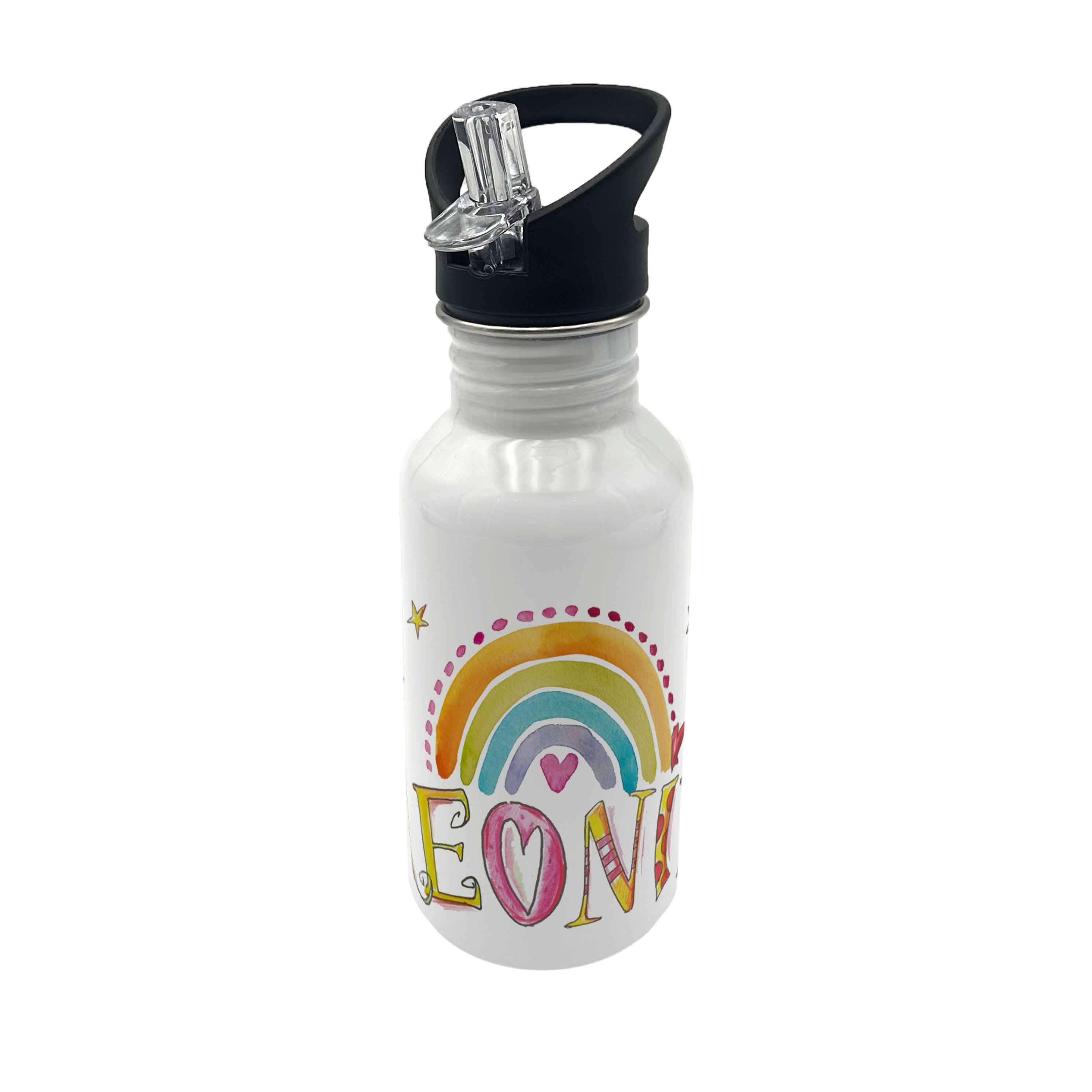Edelstahl Trinkflasche - Regenbogen
