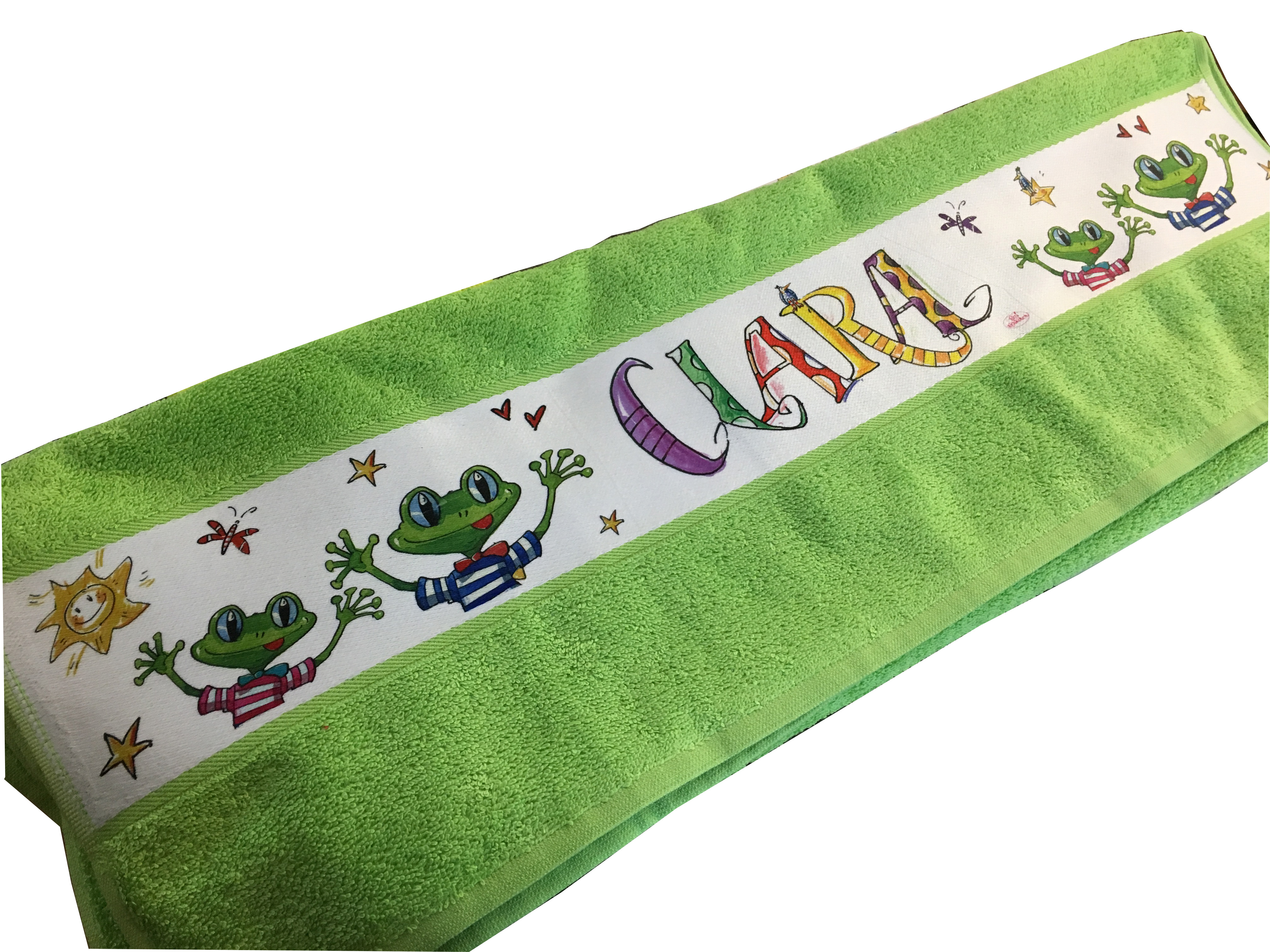 Handtuch Frösche