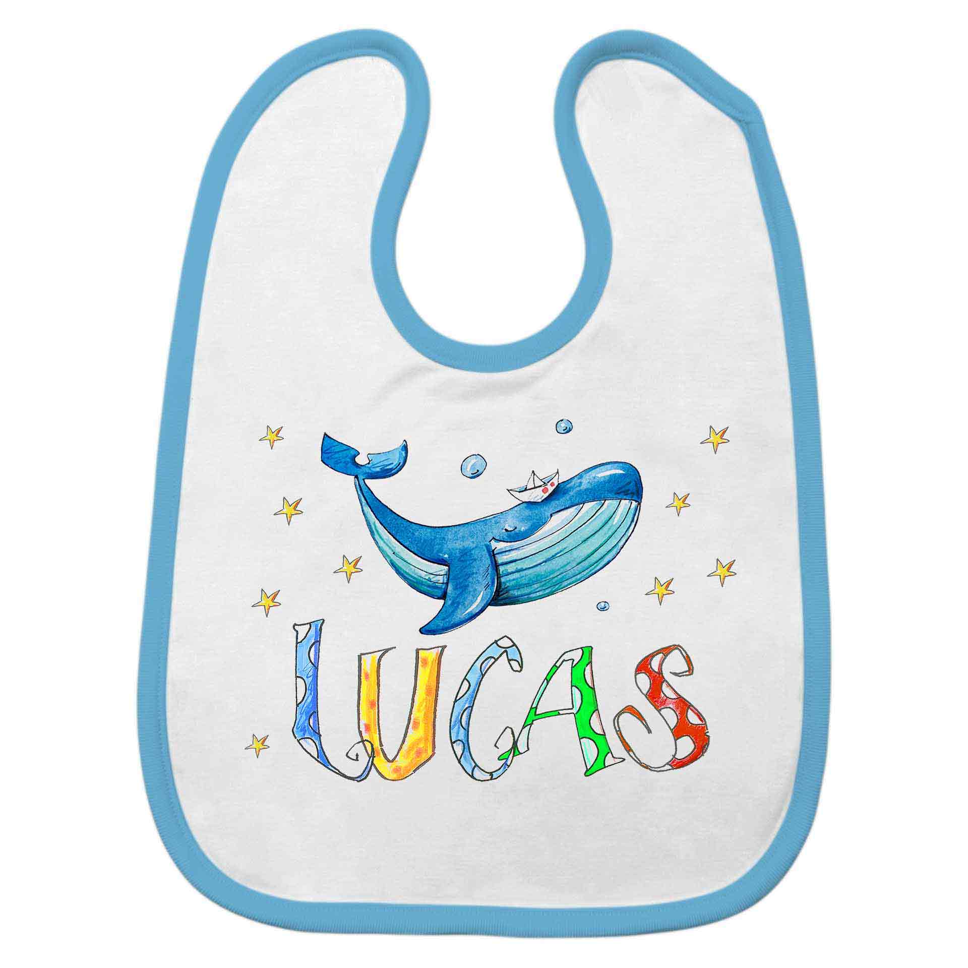 Babylätzchen Blauwal