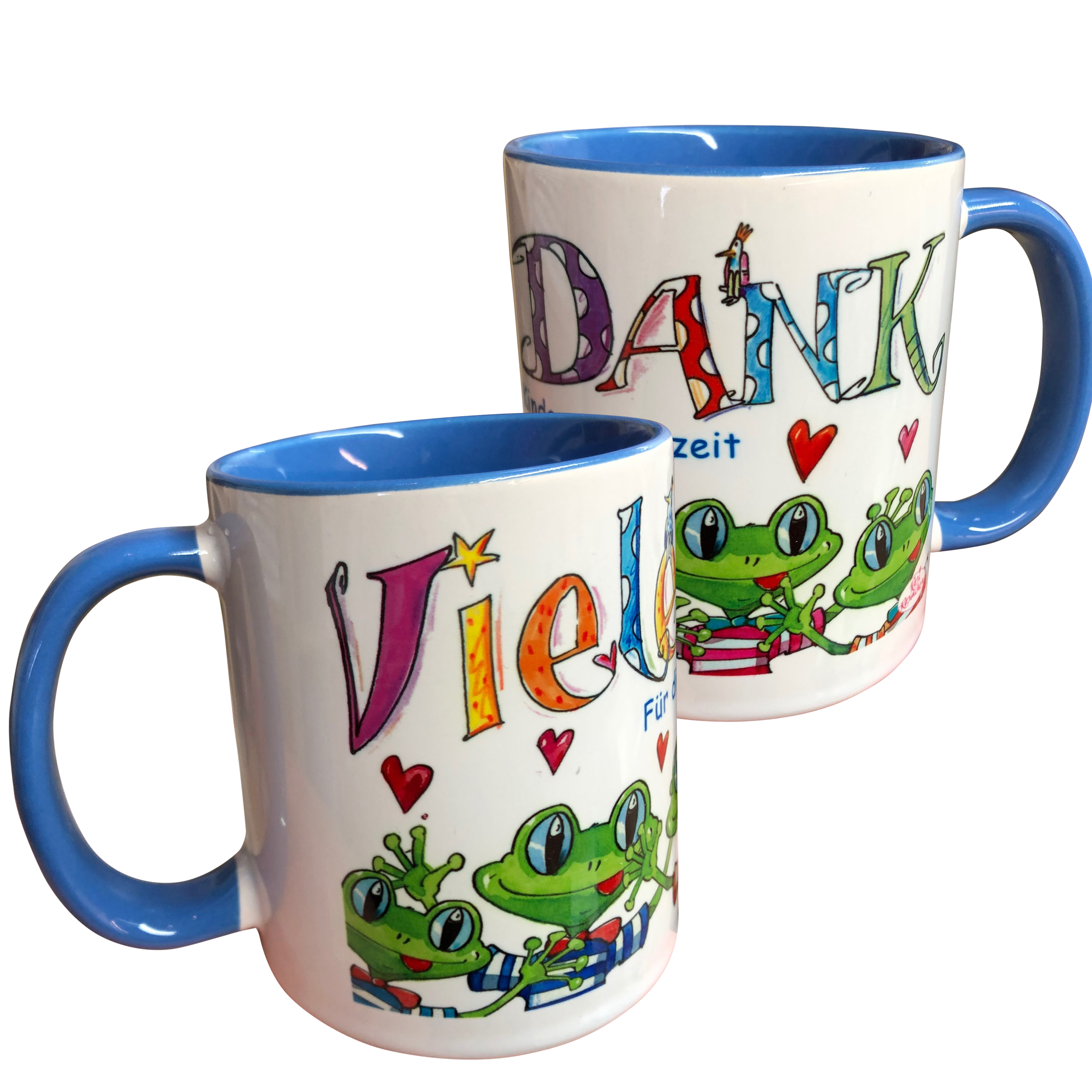 Tasse Vielen Dank Frosch