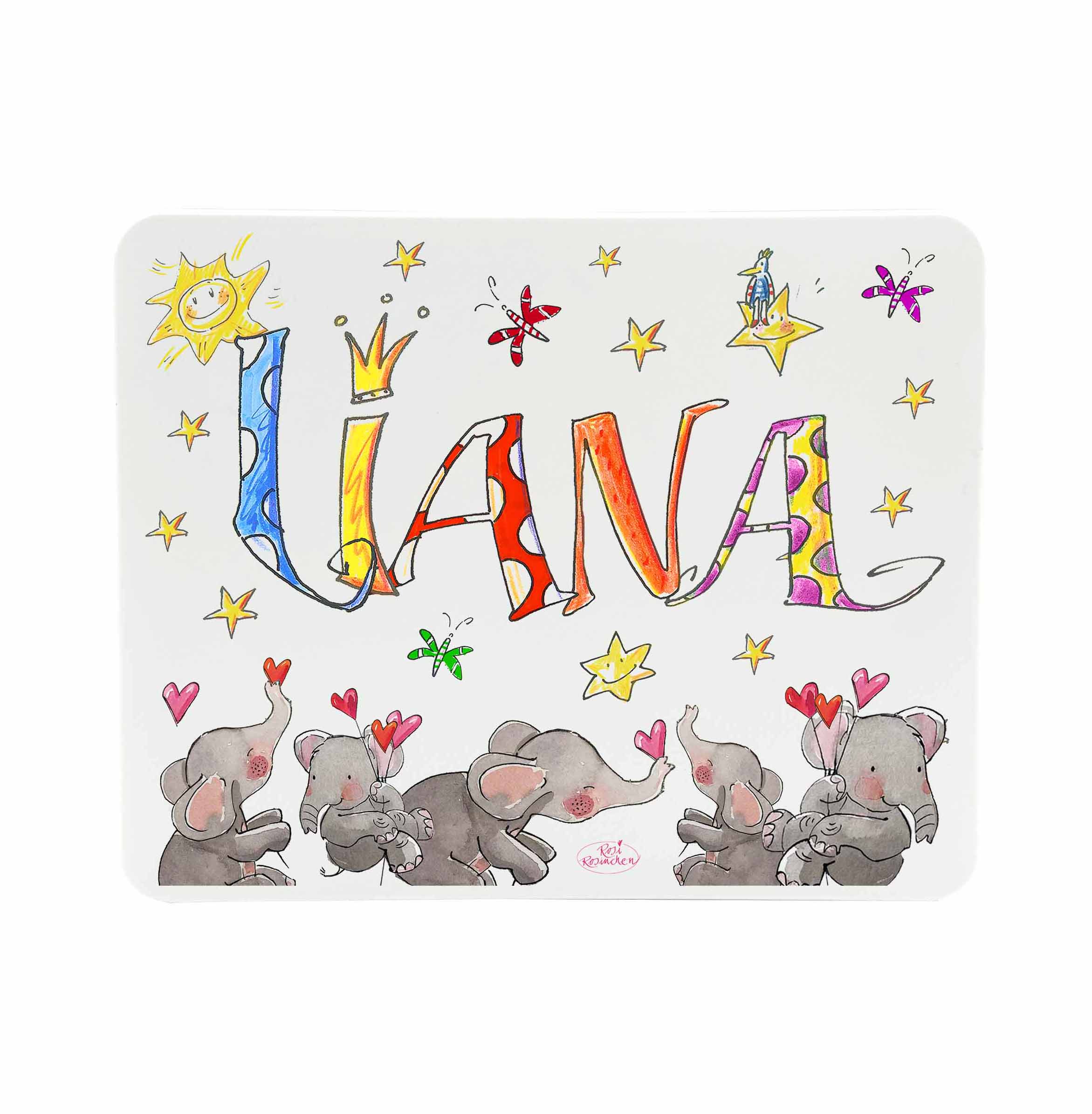 Frühstücksbrettchen Elefant 3