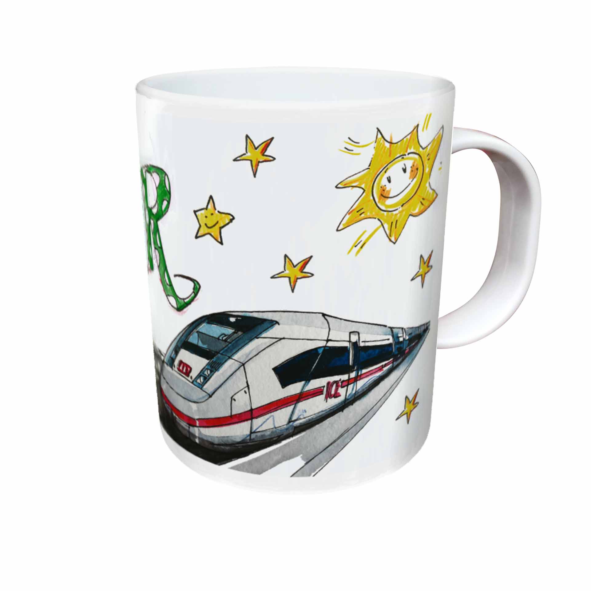 Kindertasse ICE, Kunststoff, RosiRosinchen