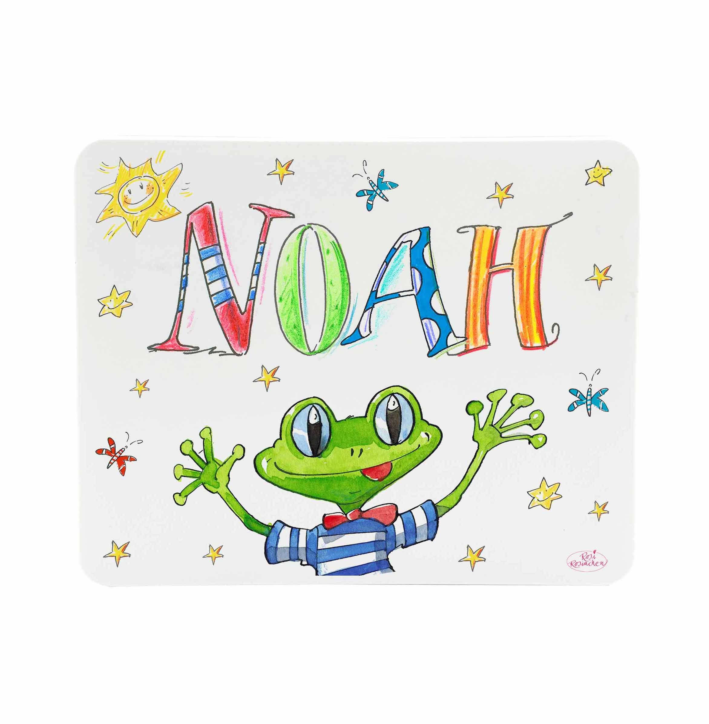Frühstücksbrettchen Frosch