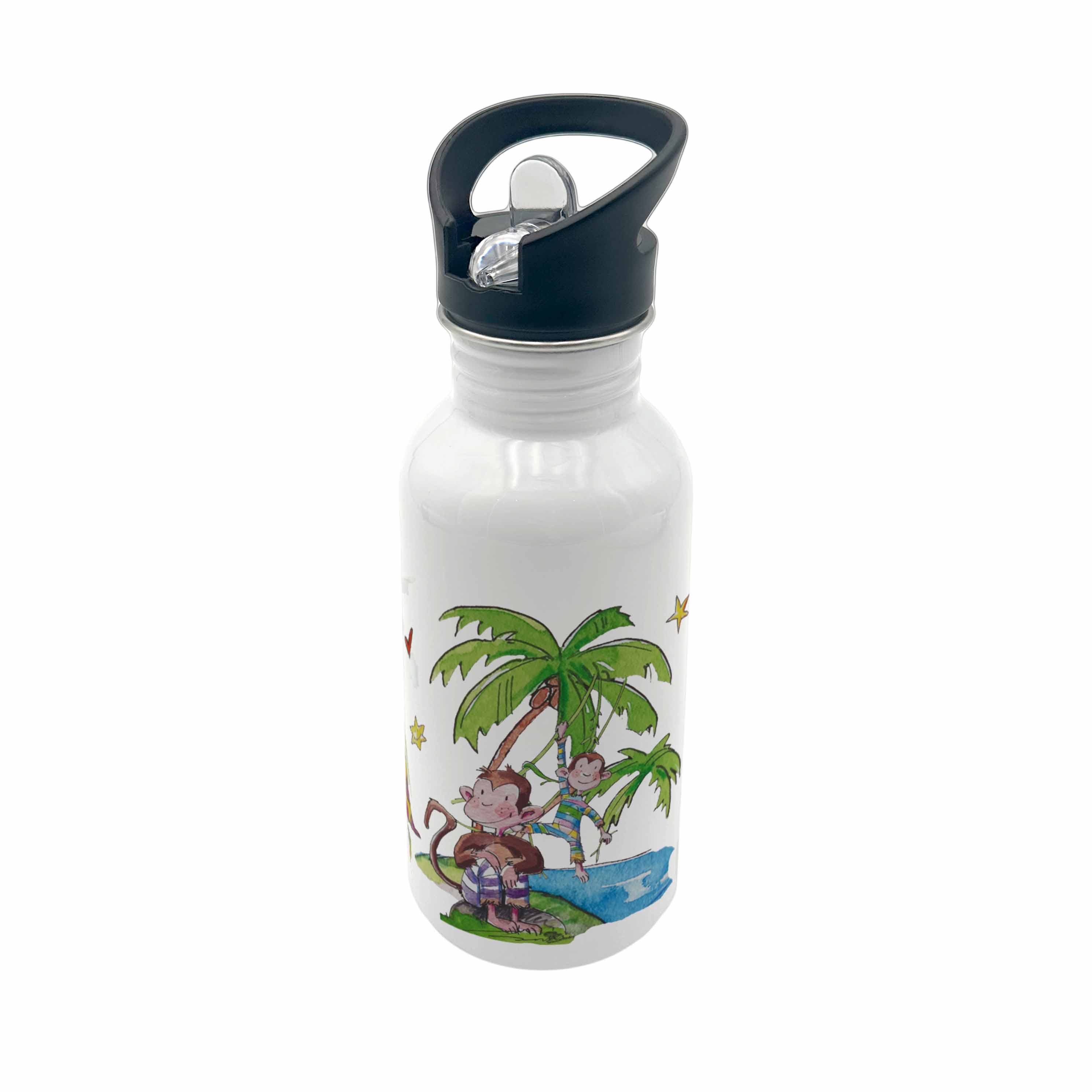Edelstahl Trinkflasche - Affe