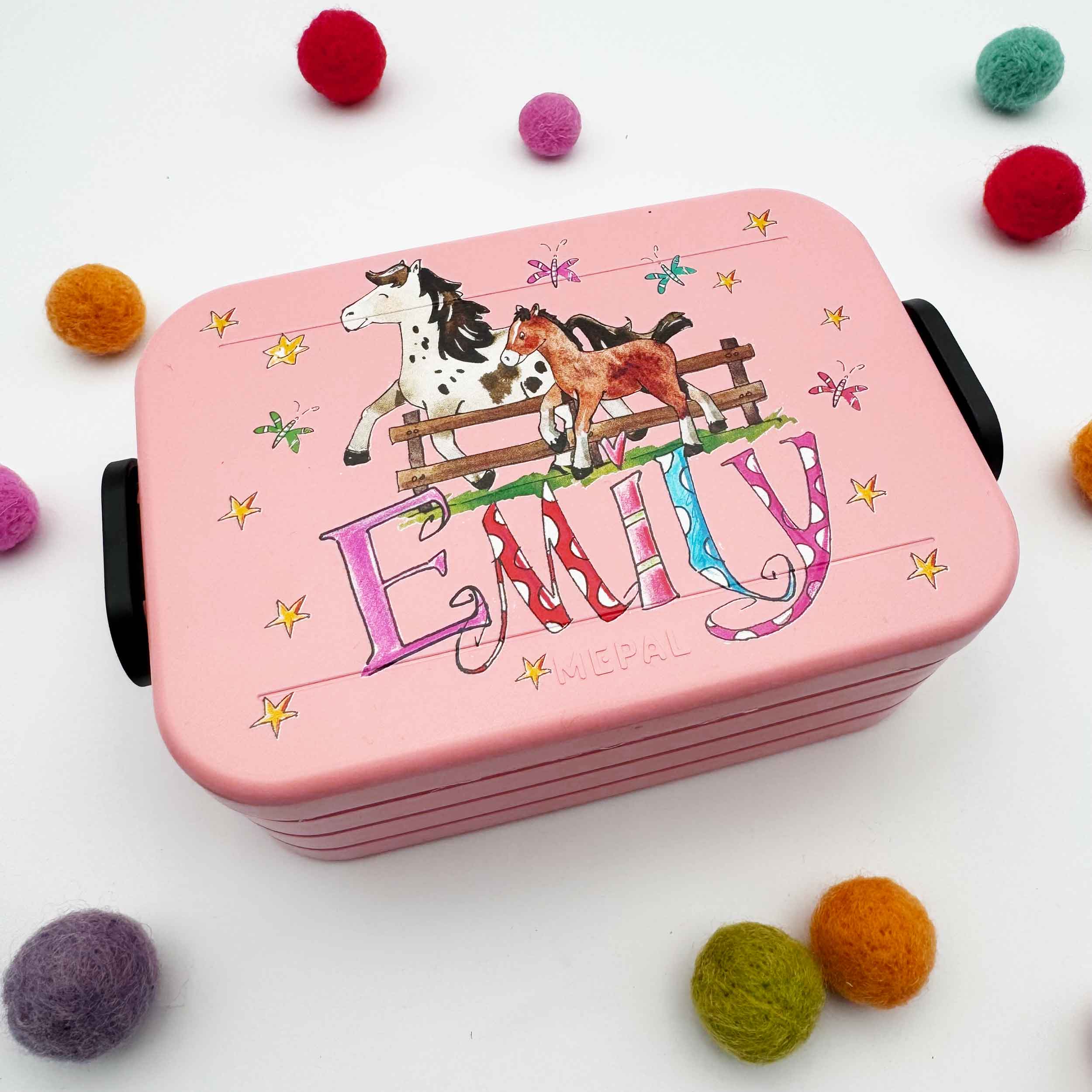 Lunchbox Pferde