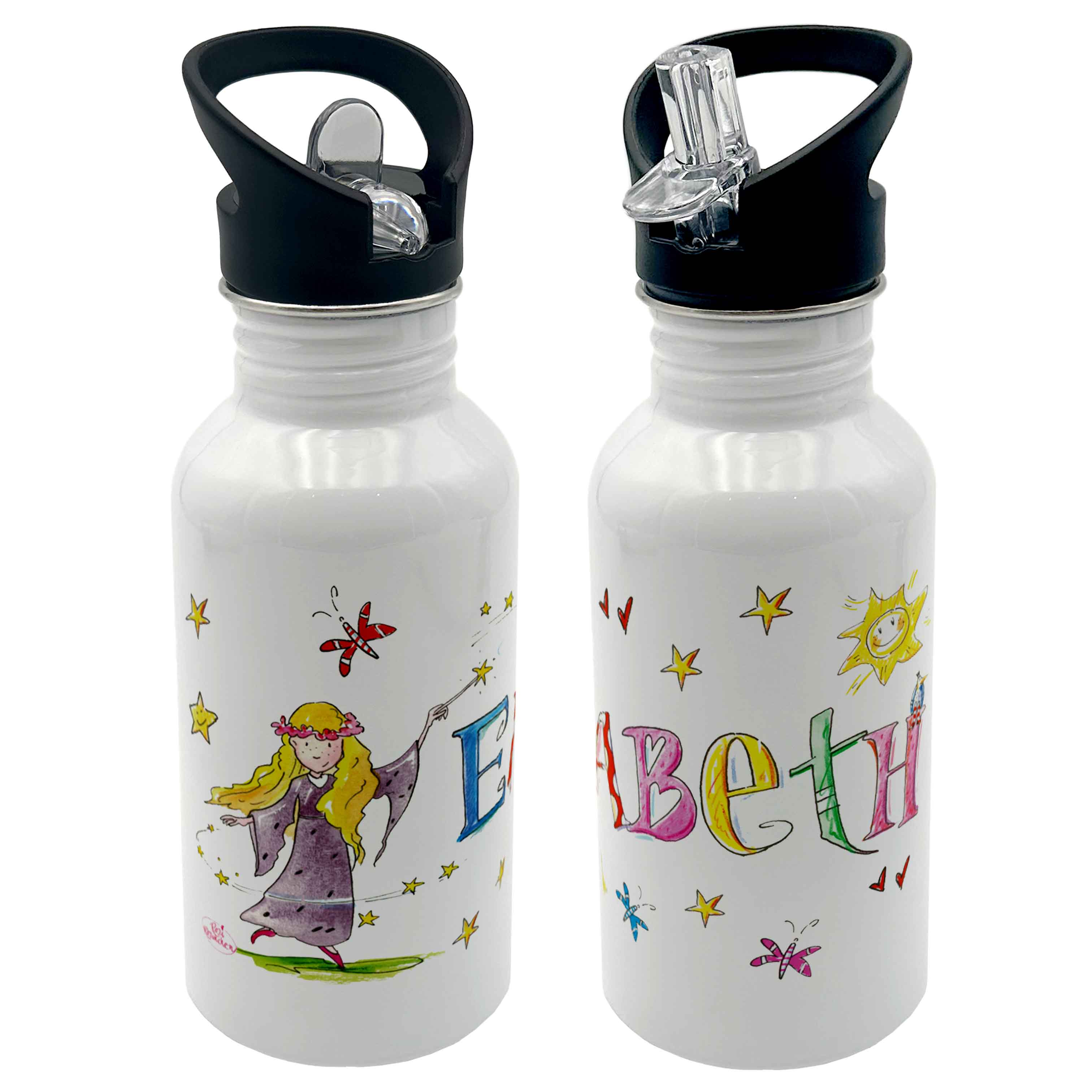 Edelstahl Trinkflasche Fee