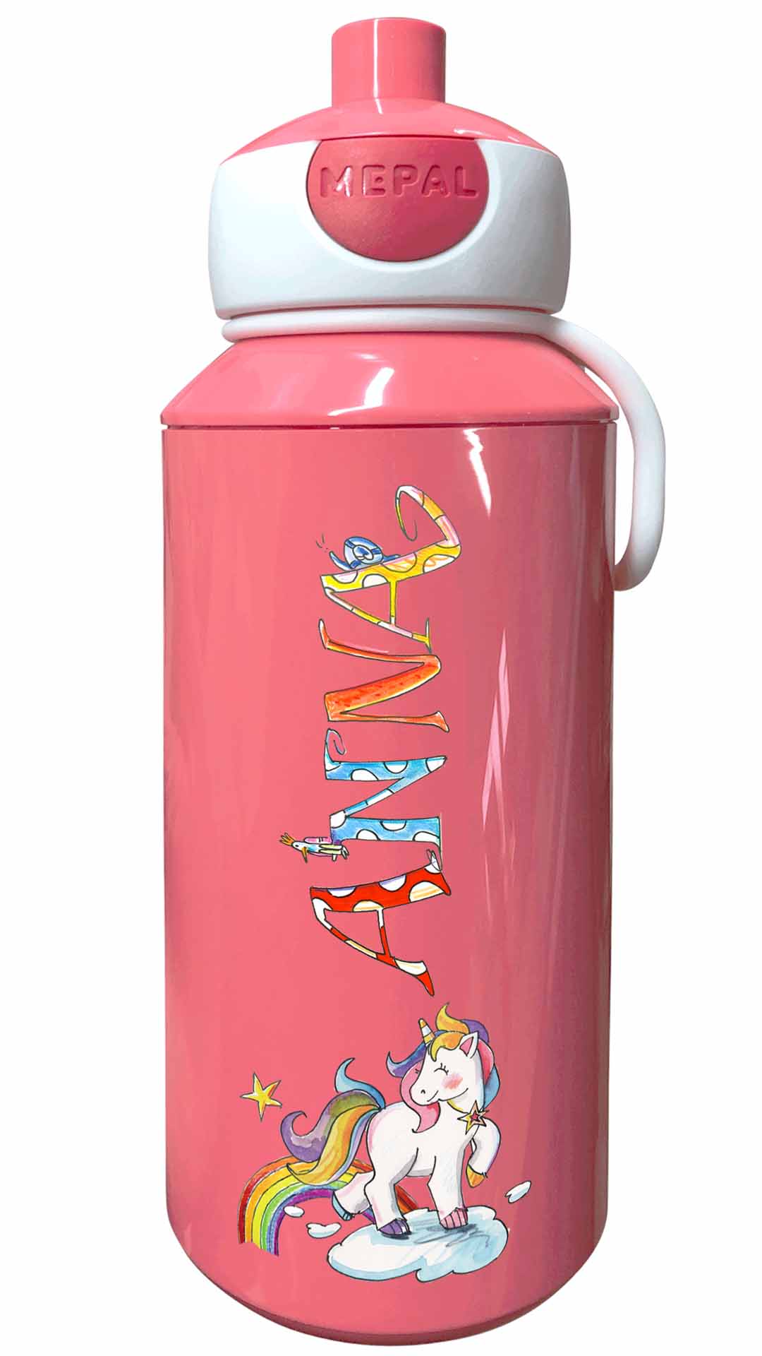 Trinkflasche Popup, Einhorn-Baby 