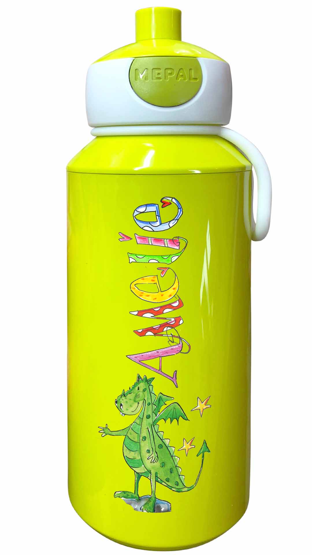 Trinkflasche Popup, Drache