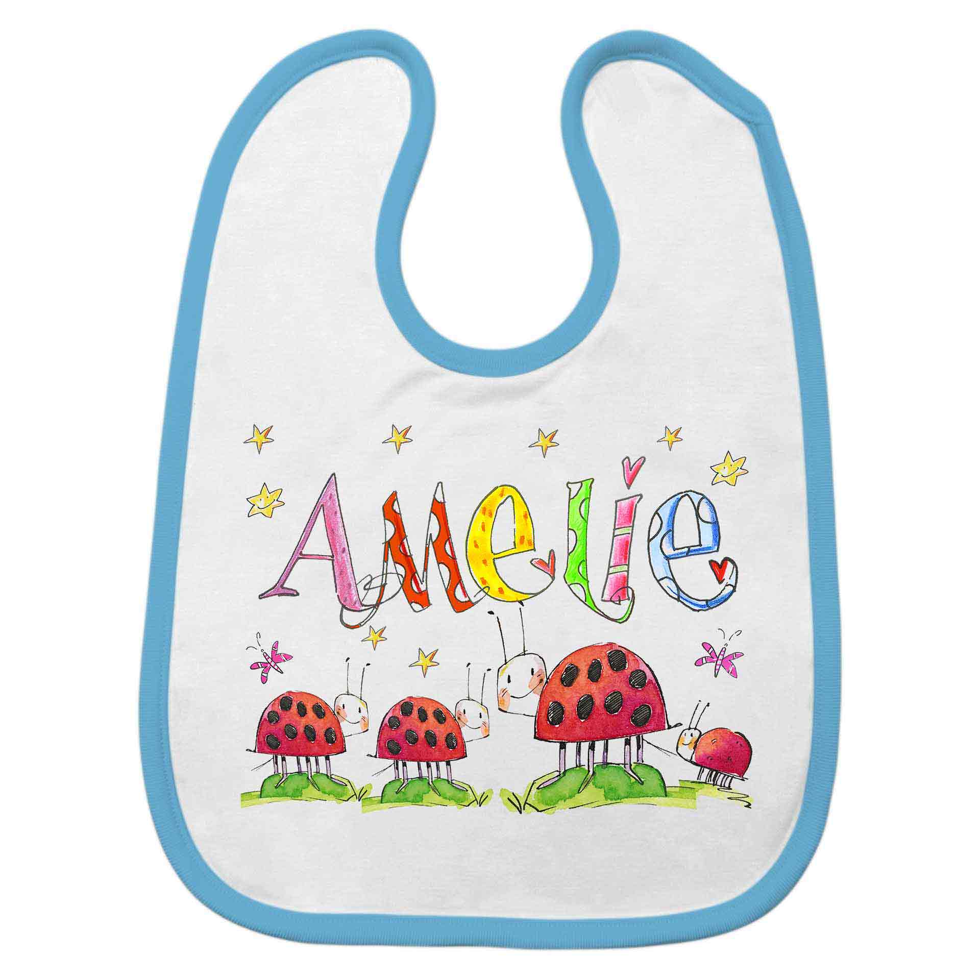 Babylätzchen Marienkäfer