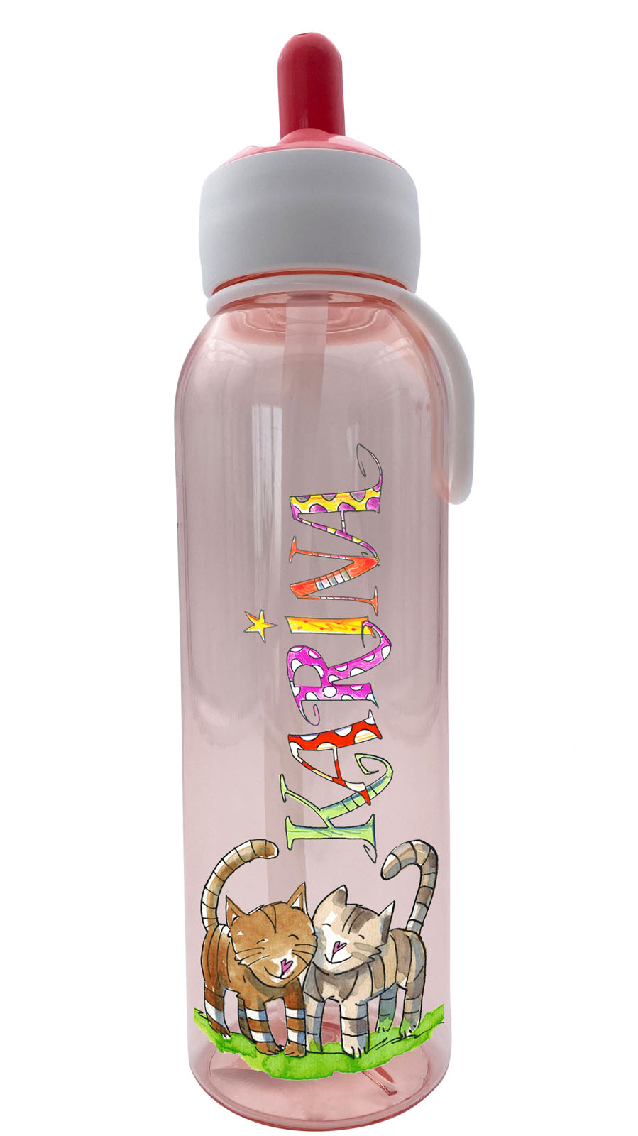 Mepal Trinkflasche Flipup, Katzen
