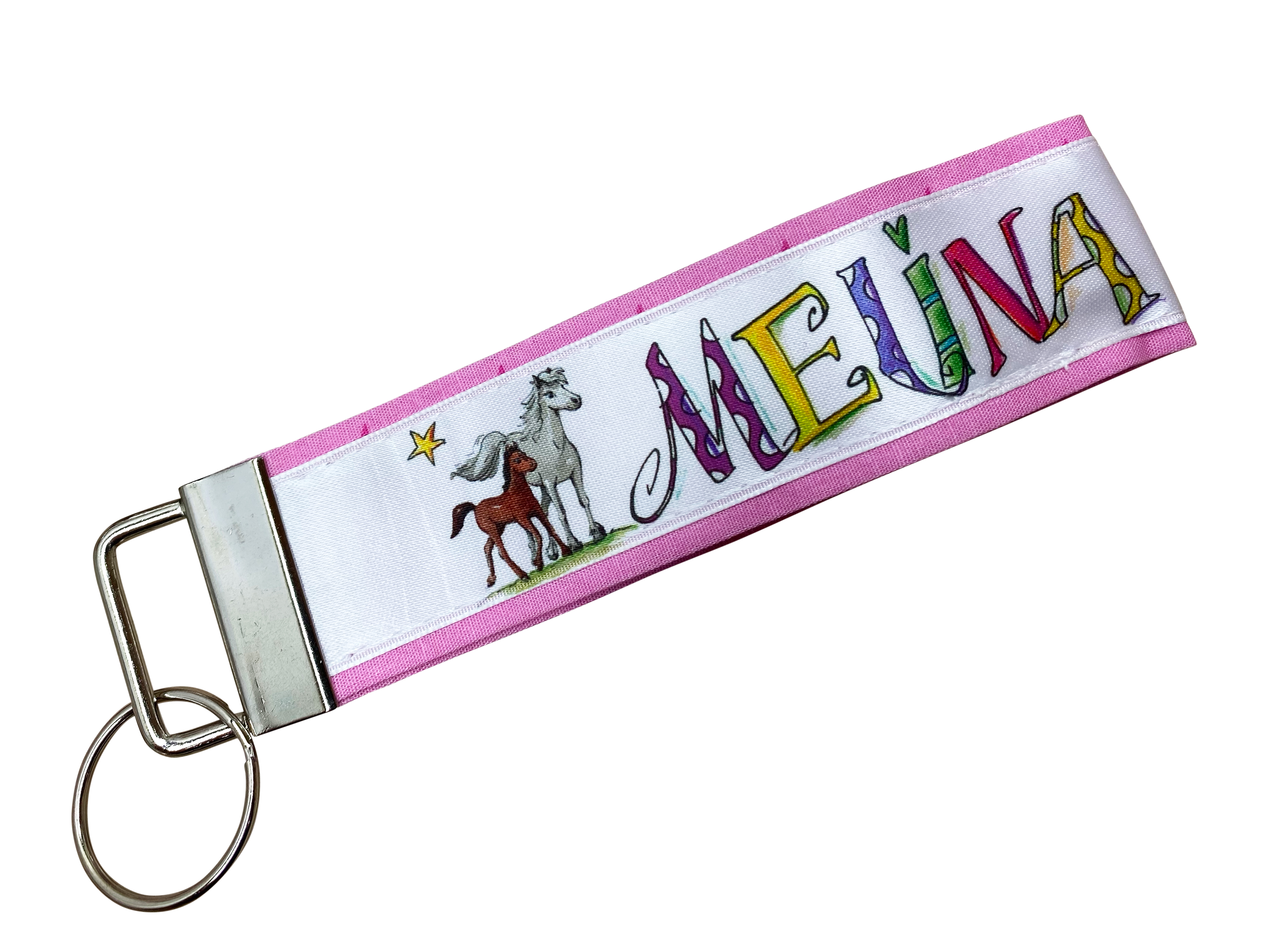 Schlüssel-Band mit Pferde