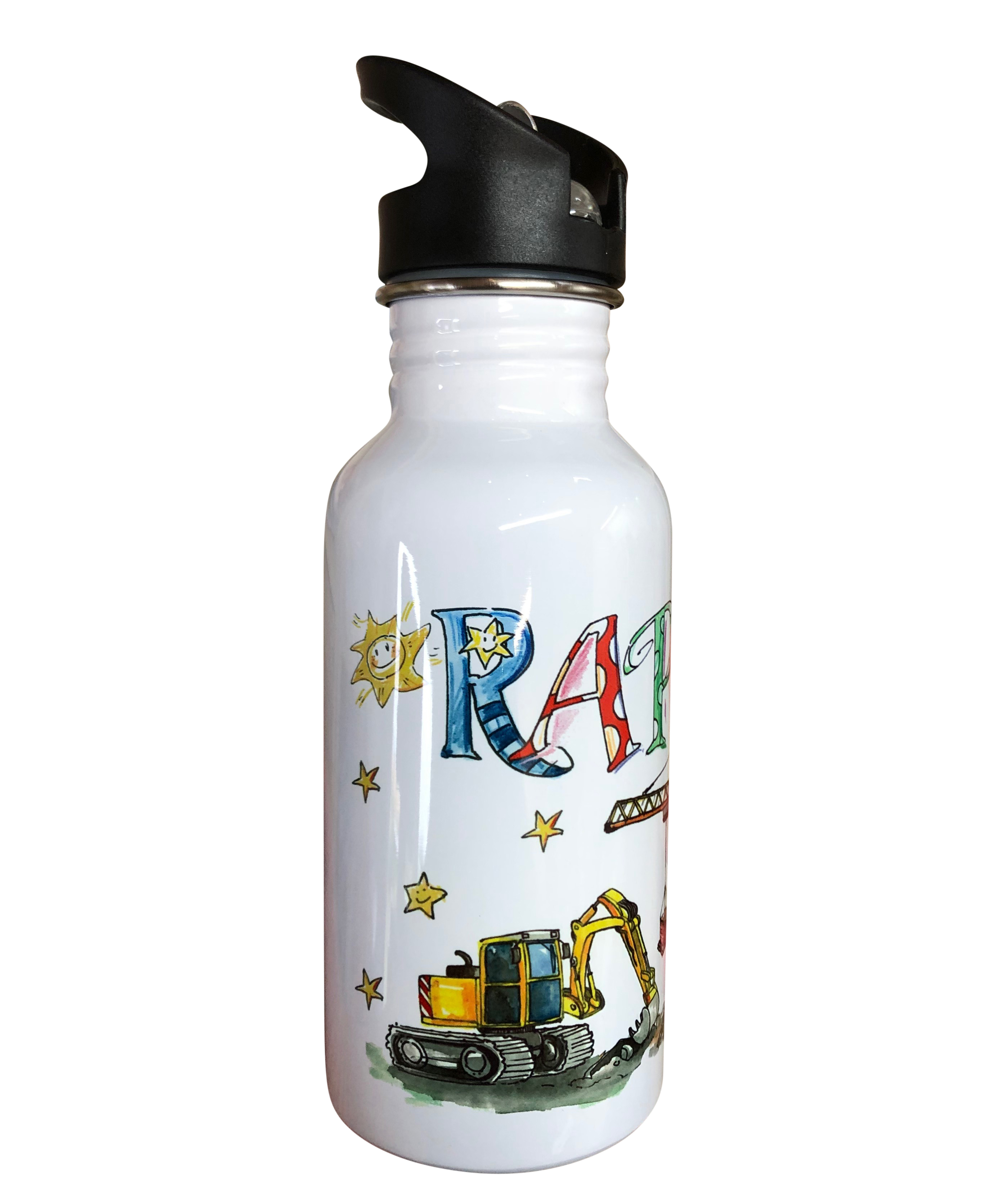 Edelstahl Trinkflasche - Bagger