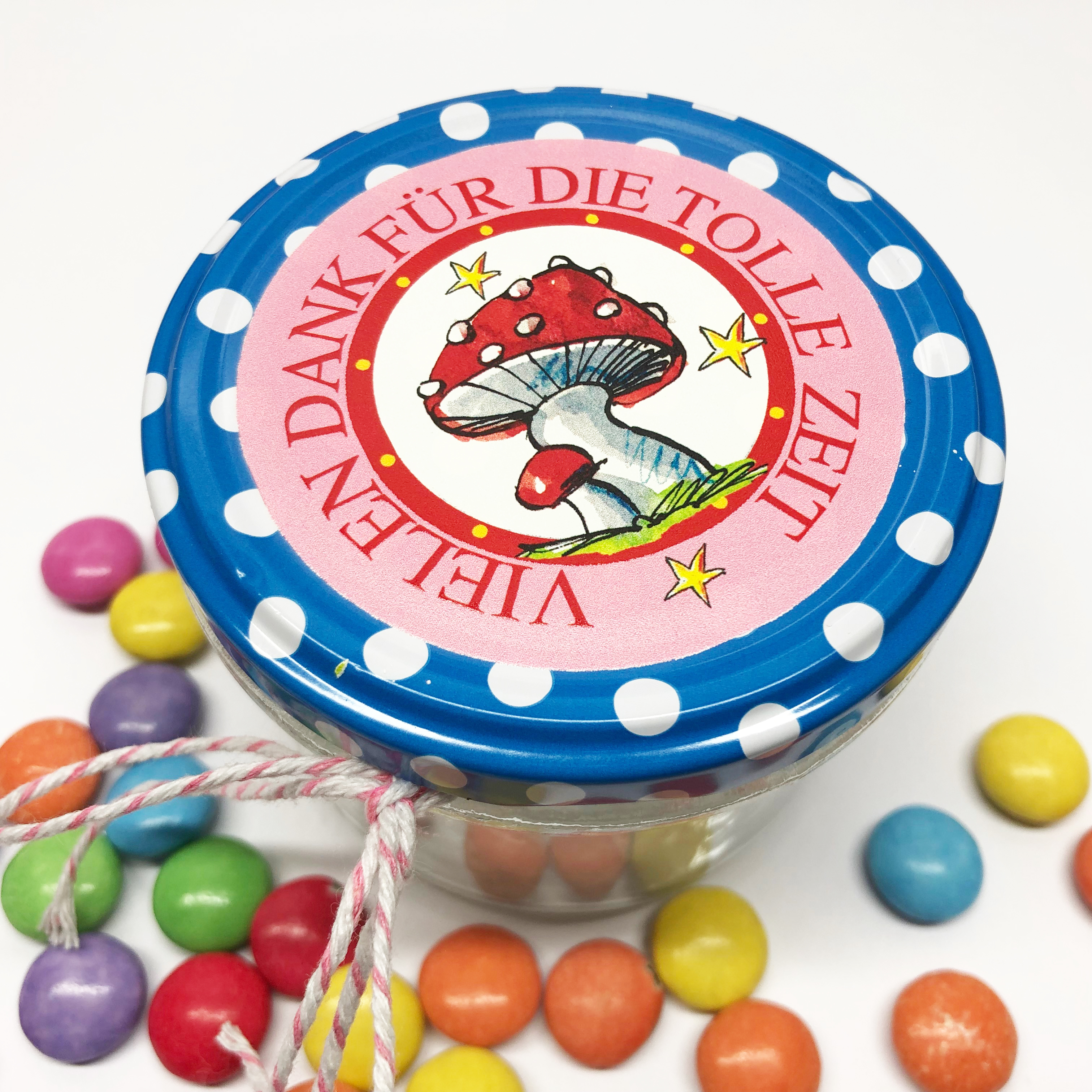 Abschiedgeschenk Glückspilz