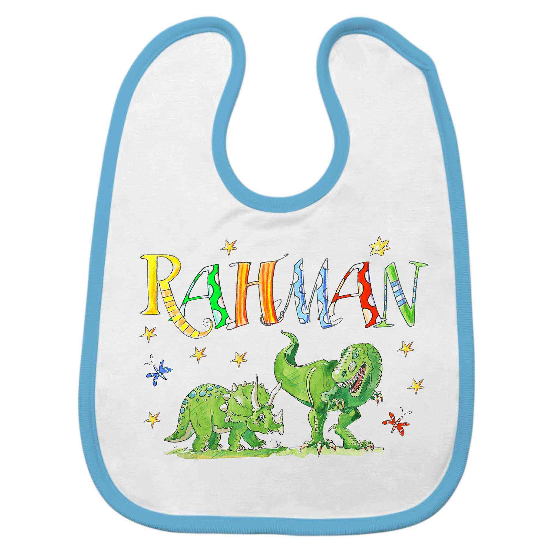 Babylätzchen Dino grün