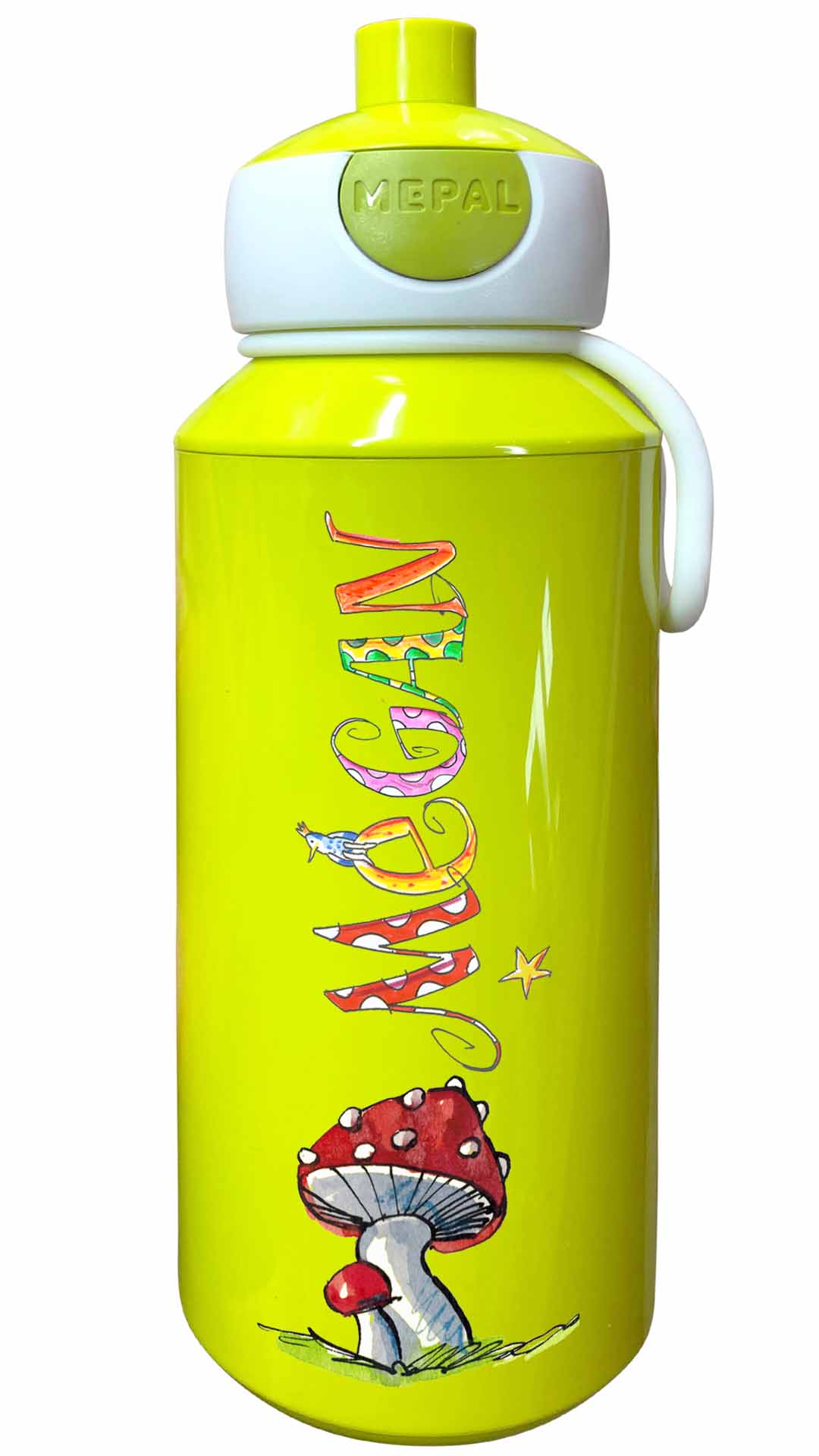 Trinkflasche Popup, Glückspilze