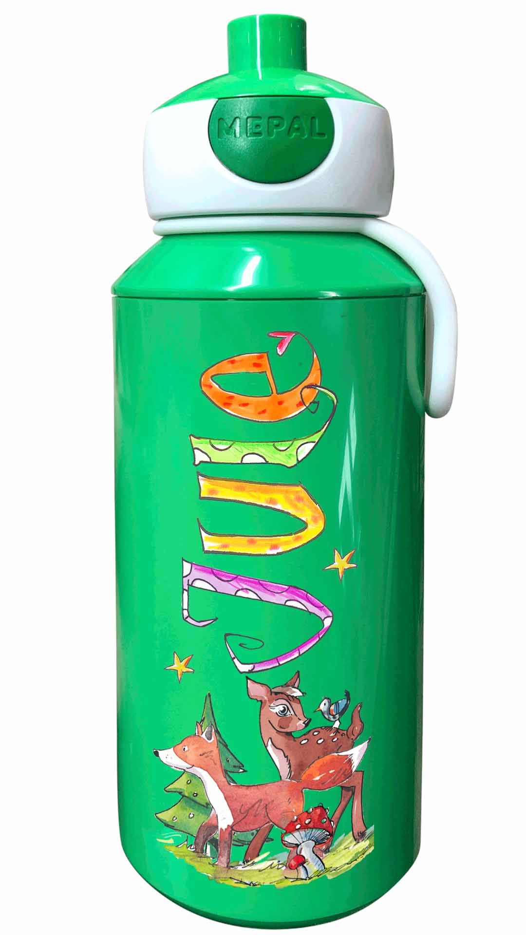 Trinkflasche Popup, Wald